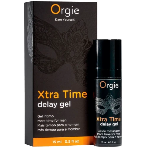 Гель-пролонгатор Orgie Xtra Time Delay Gel, 15 мл, на водній основі, без анестетиків