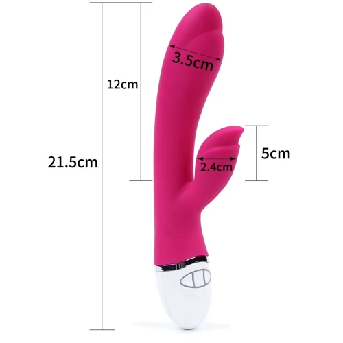 Вібратор LoveToy Dreamer II Vibrator Rose Red фото 7