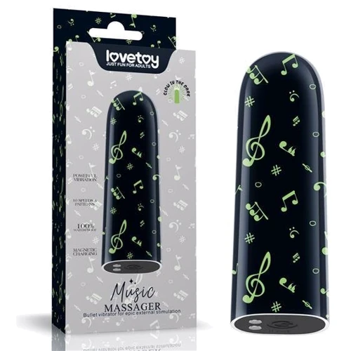 Кліторальний вібратор LoveToy Music Massager Glow In The Dark: Для кого Для жінок