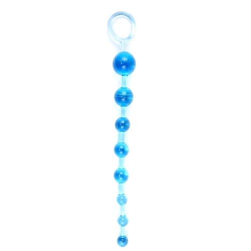 Анальні буси Jelly Anal Beads BLUE