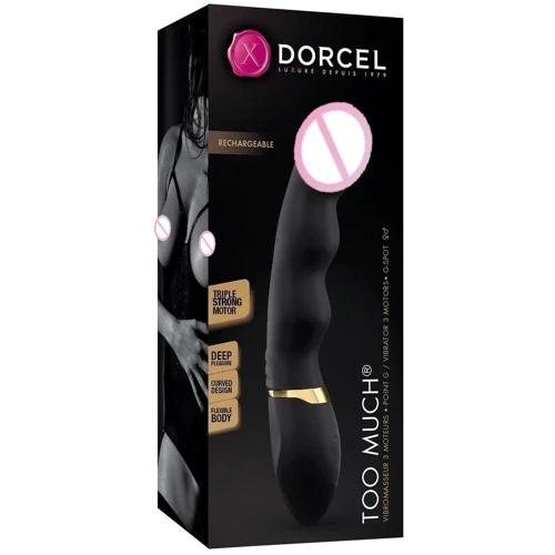 Вібратор Dorcel Too Much Rechargeable Black: Призначення Для точки ДЖИ