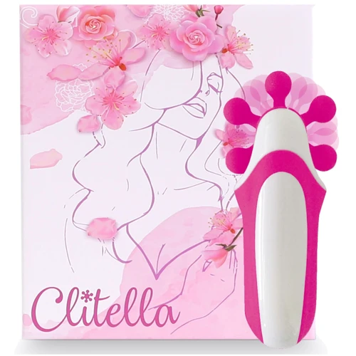 Стимулятор с имитацией оральных ласк FeelzToys - Clitella Oral Clitoral Stimulator Pink