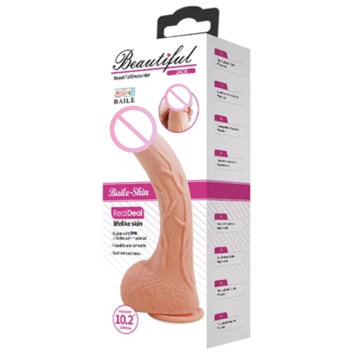 Фалоімітатор LYBAILE Beautiful Encounter Jack Real Dildo 25cm Flesh