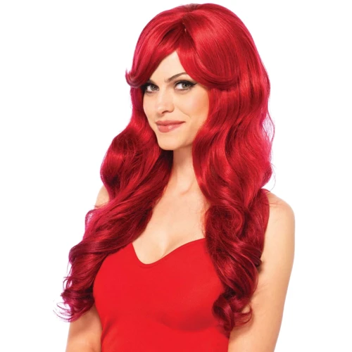 Перука Leg Avenue Long Wavy Wig red