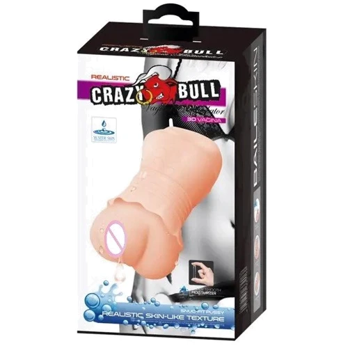 Мастурбатор вагіна LYBAILE Crazy Bull - Realistic 3D VAGINA Water lubricant, BM-009202K: Матеріал TPR (термопластичная резина)