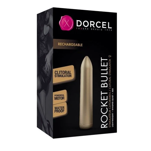 Перезаряджається вібропуля Dorcel Rocket Bullet Gold: Для кого Для жінок