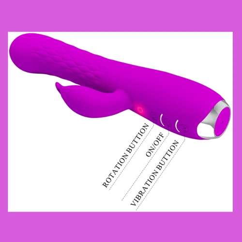 Вібратор Pretty Love Molly Vibrator Purple: Тип управління Кнопочное