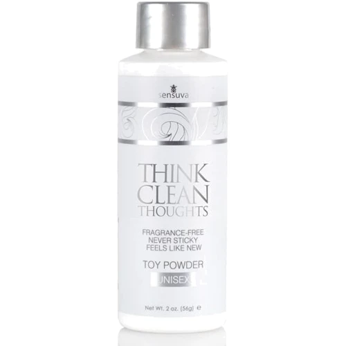 Пудра для ухода за игрушками Sensuva Think Clean Thoughts Toy Powder (56 грамм)