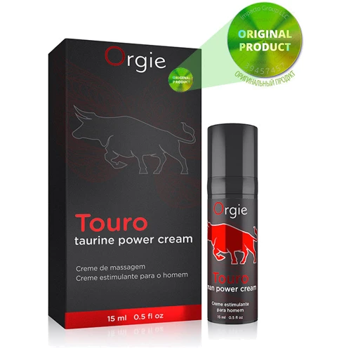 Крем для посилення ерекції Orgie Touro erection cream, 15 мл