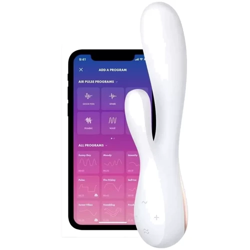 Вібратор кролик Satisfyer Mono Flex White: Тип управління Смарт