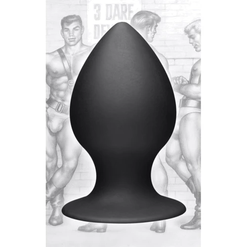 Анальная пробка с присоской Tom of Finland XL Silicone Anal Plug, 12.7x7 см: Для кого Унисекс