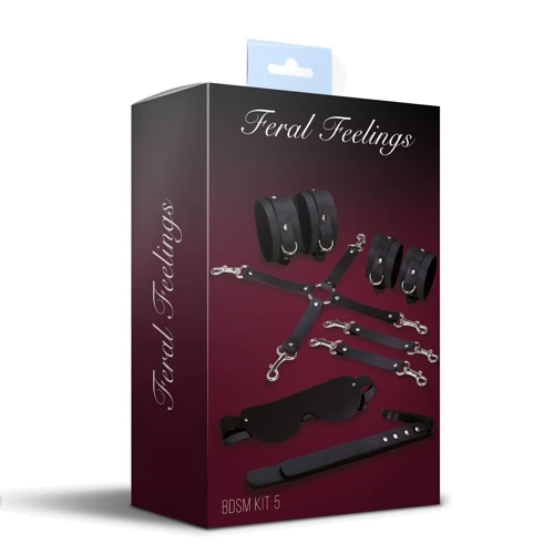 Набір Feral Feelings BDSM Kit 5 Black: Виробник Feral Feelings