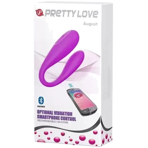 Смарт вибратор для пар Pretty Love August, BI-014582HP: Тип и форма Смарт-вибратор