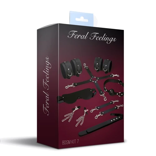 Набір Feral Feelings BDSM Kit 7 Black: Виробник Feral Feelings