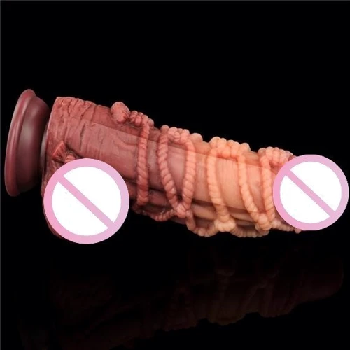 Фалоімітатор LoveToy Dual-Layered Silicone Nature Cock 9.5" Flesh: Тип Классические дилдо