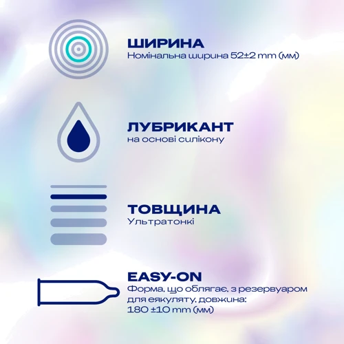 Презервативи латексні зі змазкою DUREX № 12 INVISIBLE (ультратонкі)