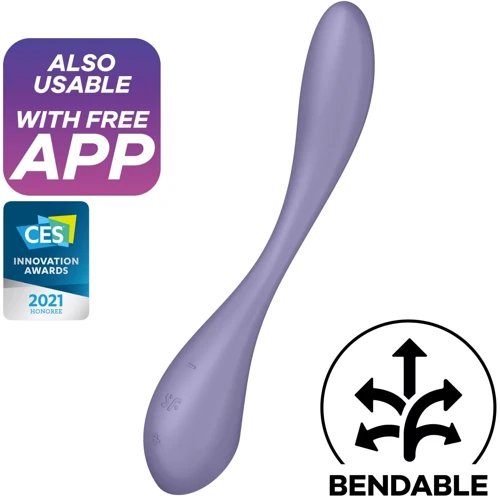 Універсальний вібратор Satisfyer G-Spot Flex 5+ Lilac