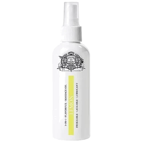 Оральный лубрикант Shots Ice Lubricant - Lemon, 80 мл