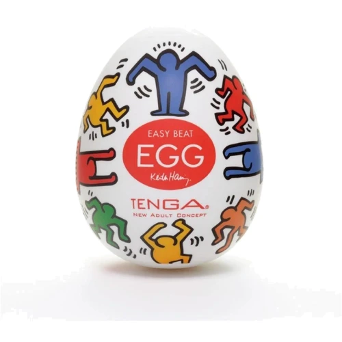 Мастурбатор яйцо Tenga Keith Haring EGG Dance