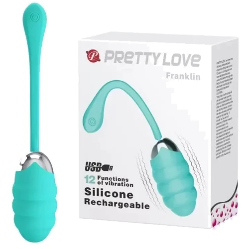 Виброяйцо с рельефным дизайном PrettyLove Franklin, BI-014656: Для кого Для женщин