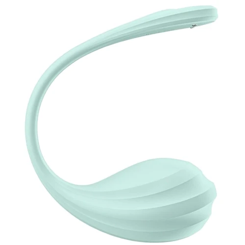 Виброяйцо Satisfyer Smooth Petal Connect App Mint