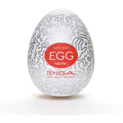 Мастурбатор яйцо Tenga Keith Haring EGG Party