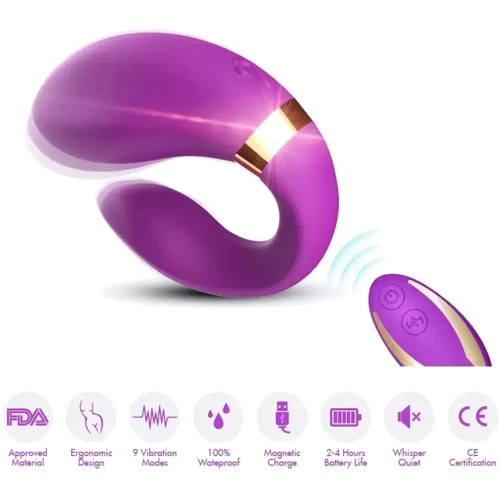 Вибратор Boss Series Couples Vibrator Purple (BS5200030-1): Для кого Для пары