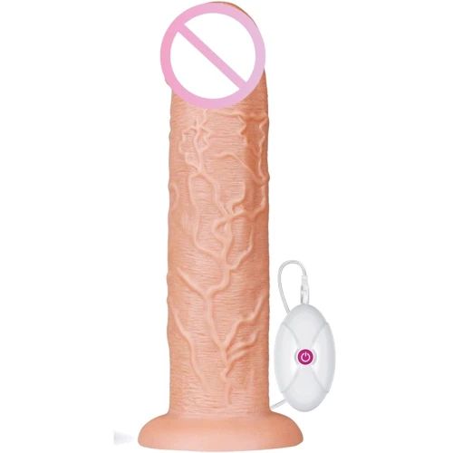 Реалистичный вибратор LoveToy Realistic Long Vibrating Dildo Flesh 11''