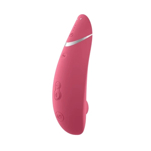 Вакуумный клиторальный стимулятор Womanizer Premium 2 Raspberry фото 15