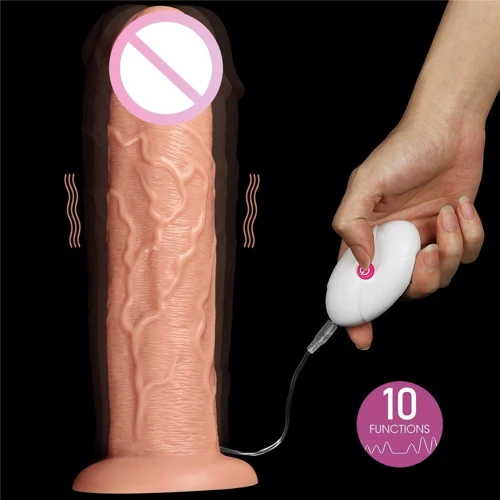 Реалистичный вибратор LoveToy Realistic Long Vibrating Dildo Flesh 11'': Назначение Вагинальные