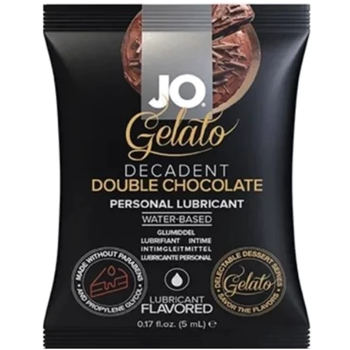 Пробник лубриканту System Jo Gelato Decadent Double Chocolate, 5 мл