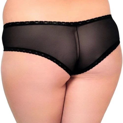 Жіночі стрінги SoftLine - String 2469, Plus Size, XL (black): Для кого Для женщин