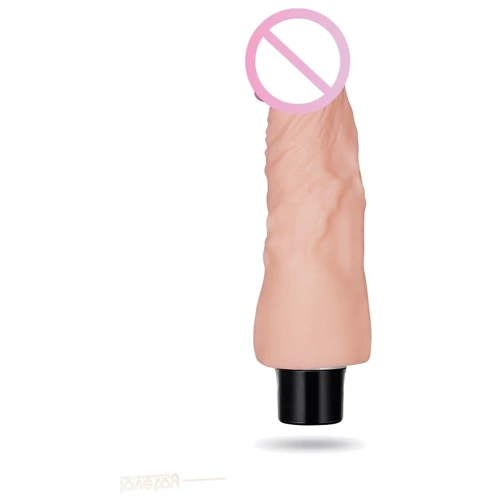 Реалістичний вібратор LoveToy Real Softee Vibrator Flesh 7"