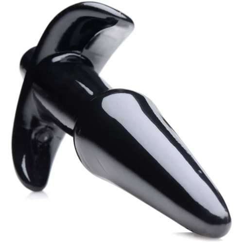 Анальная пробка с вибрацией Frisky Smooth Vibrating Anal Plug Black: Для кого Унисекс