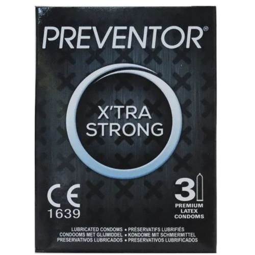 Презервативы Preventor X'tra Strong, 3 шт.