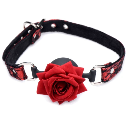 Кляп Master Series Eye-Catching Ball Gag With Rose