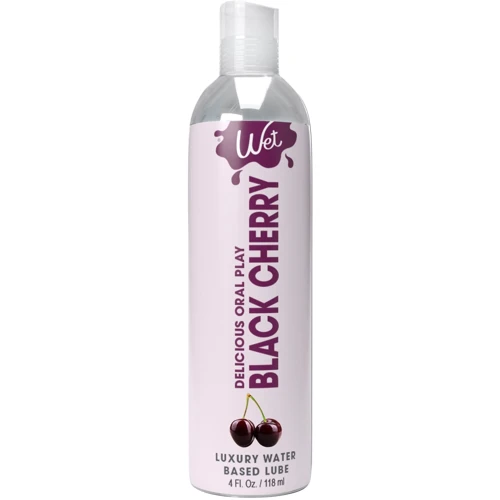 Лубрикант на водной основе Wet Oral Play Black Cherry (118 мл)