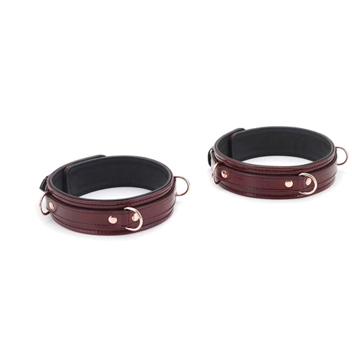 Наручники Liebe Seele Wine Red Thigh Cuffs S Size фото 6