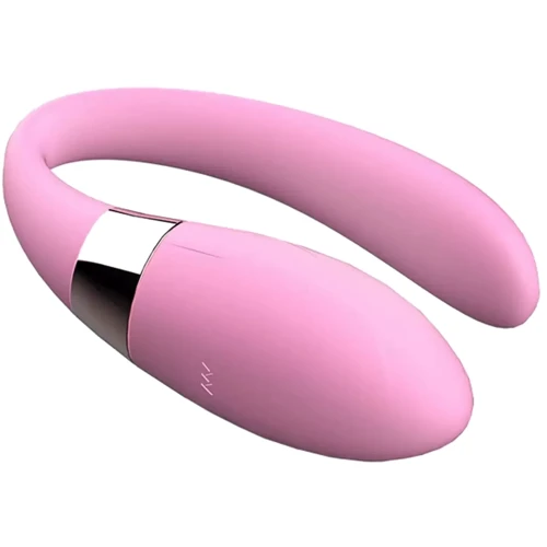 Вибромассажер для пар с пультом ДУ - Boss Series V-Vibe Pink USB 7 Function, BS6200001: Назначение Для точки G