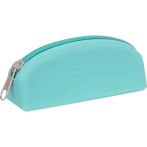 Кейс для хранения секс-игрушек PowerBullet Silicone Zippered Bag Teal