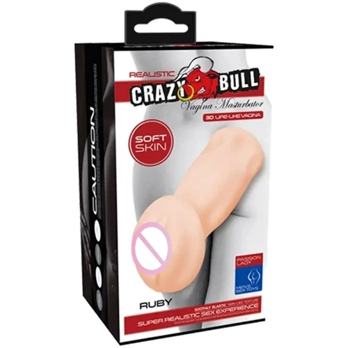 Мастурбатор-вагина Crazy Bull - Ruby Soft Skin (BM-009133): Диаметр, см 4.6