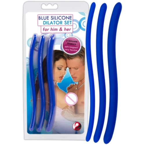 Стимуляторы уретры Orion Blue Silicone Dilator Set