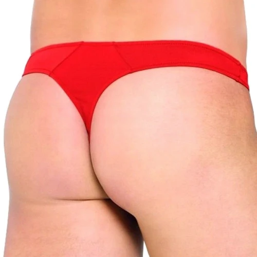 Чоловічі труси SoftLine - Thong 4501, XL (red): Вид Трусы