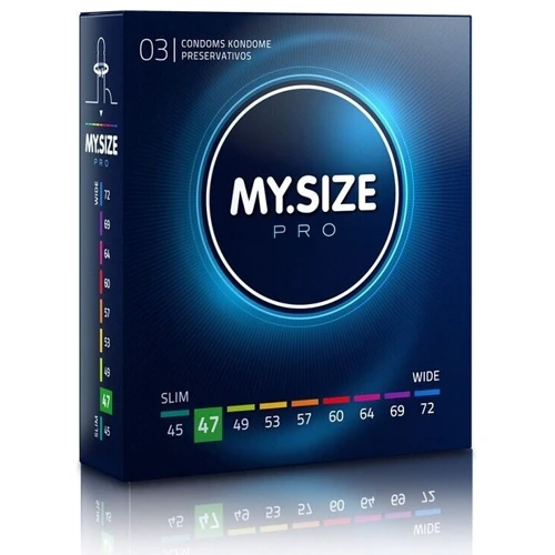 Презервативы My.Size Pro 47, 3 шт.