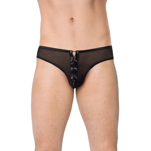 Чоловічі стрінги SoftLine - Mens Briefs 4516, M/L (black)