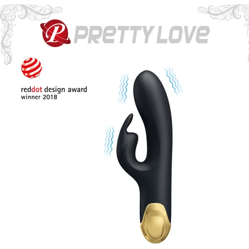 Вибратор Pretty Love Royal Pleasure Vibrator Black: Диаметр, см 3.8