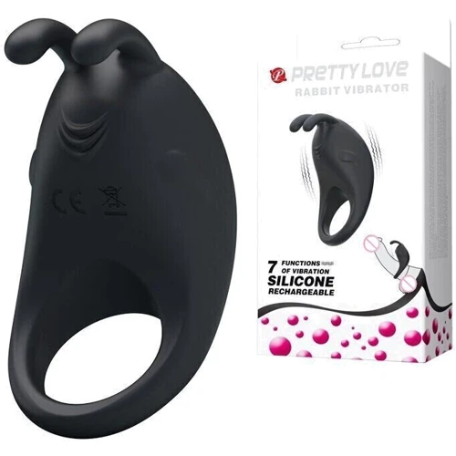 Кольцо эрекционное серии Pretty Love - RABBIT VIBRATOR, BI-210152