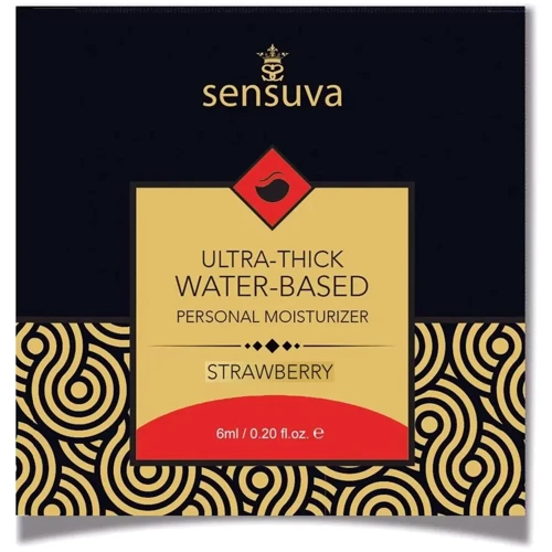 Пробник Sensuva - Ultra-Thick Water-Based Strawberry (6 мл)