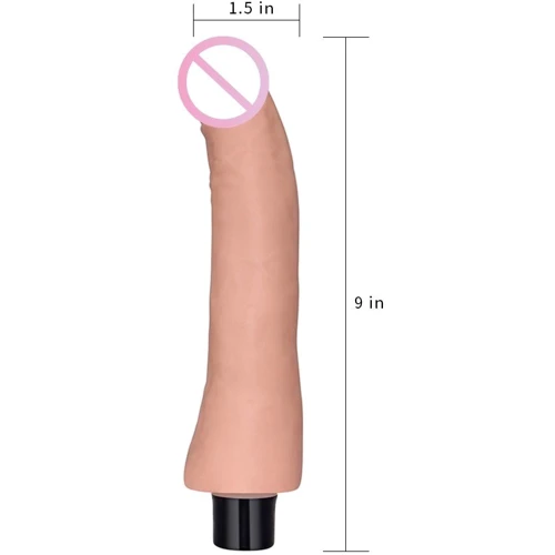 Реалістичний вібратор LoveToy Real Softee Vibrator Flesh 9": Призначення Вагінальні