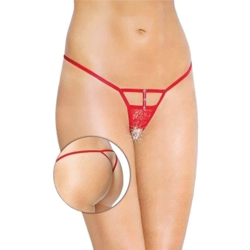 Жіночі стрінги SoftLine - G-string 2461 (red): Для кого Для женщин